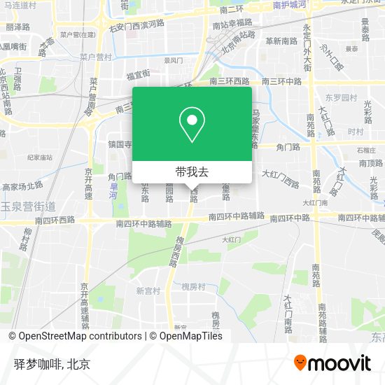 驿梦咖啡地图