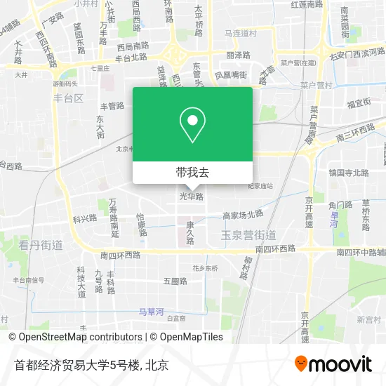 首都经济贸易大学5号楼地图