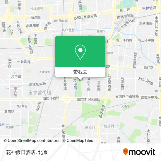 花神假日酒店地图