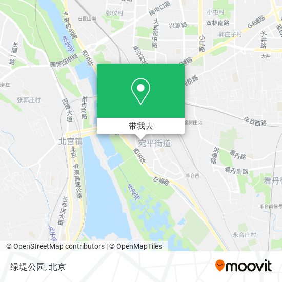 绿堤公园地图