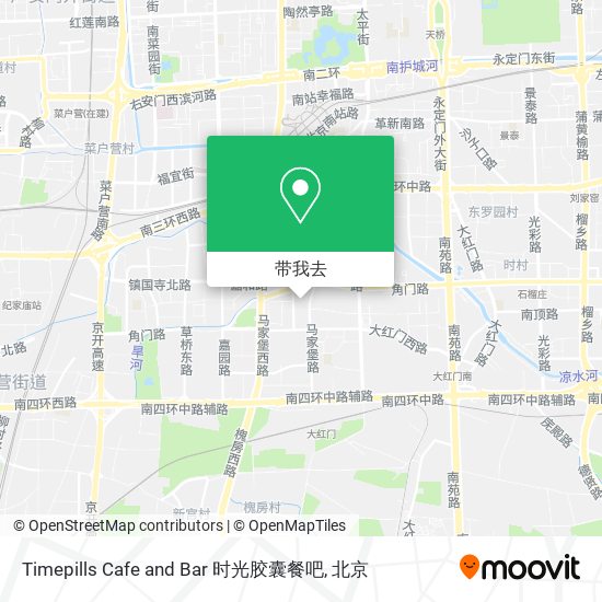 Timepills Cafe and Bar 时光胶囊餐吧地图