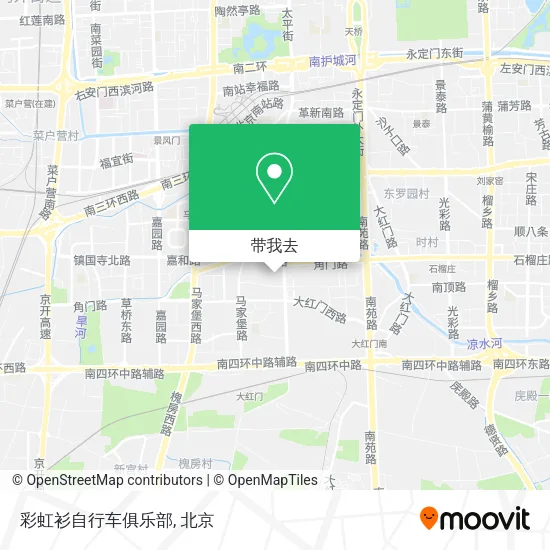 彩虹衫自行车俱乐部地图