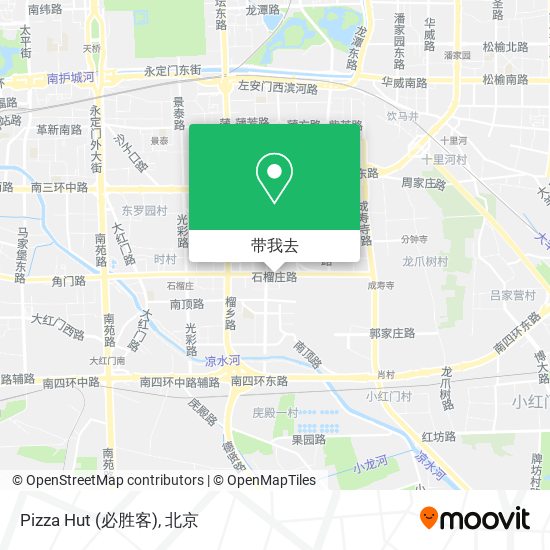 Pizza Hut (必胜客)地图