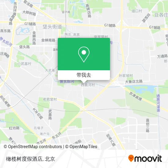 橄榄树度假酒店地图
