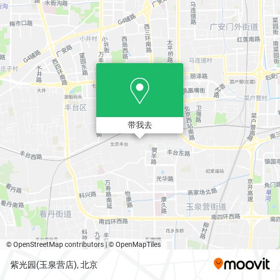 紫光园(玉泉营店)地图