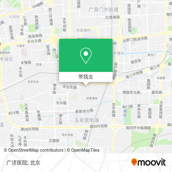 广济医院地图