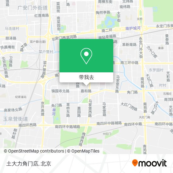 土大力角门店地图