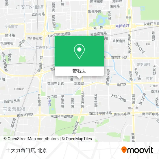 土大力角门店地图