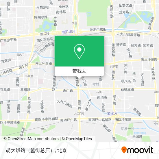 胡大饭馆（簋街总店）地图