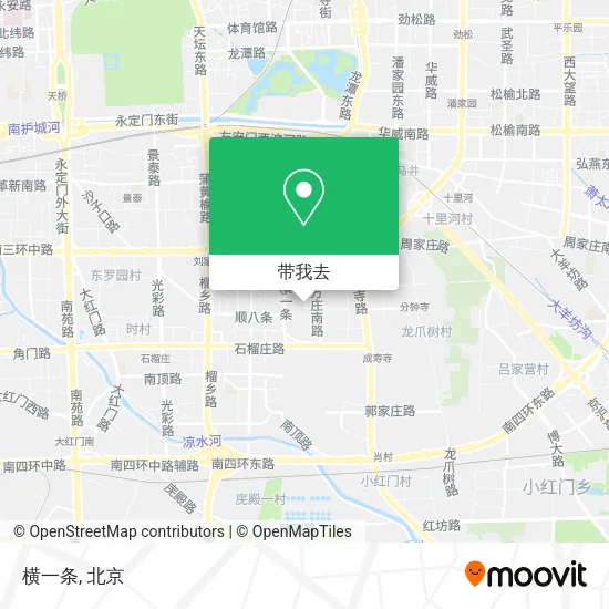横一条地图