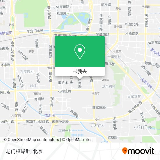 老门框爆肚地图
