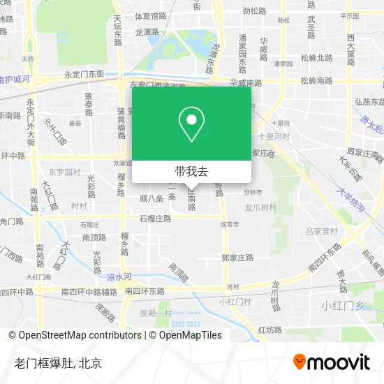 老门框爆肚地图