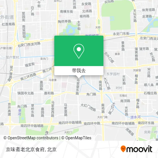 京味斋老北京食府地图