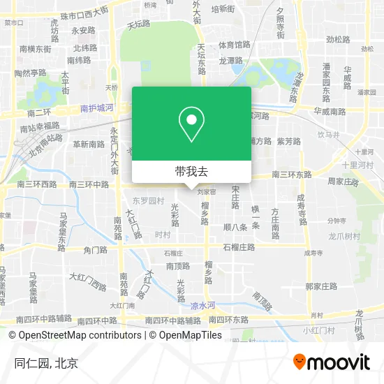 同仁园地图