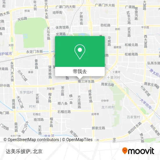 达美乐披萨地图