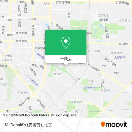 McDonald's (麦当劳)地图