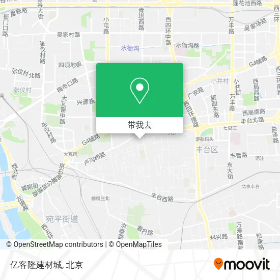 亿客隆建材城地图