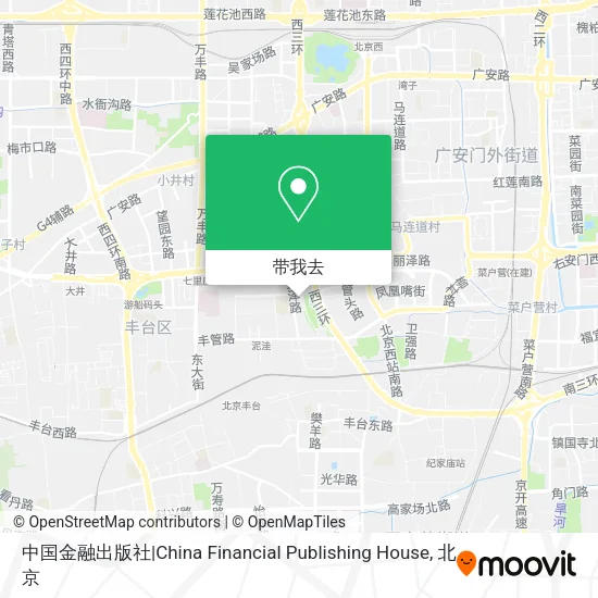 中国金融出版社|China Financial Publishing House地图