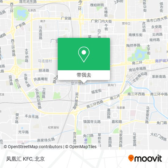 凤凰汇 KFC地图