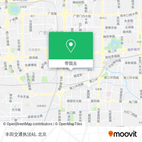丰田交通执法站地图