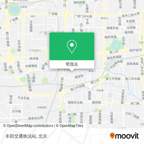 丰田交通执法站地图