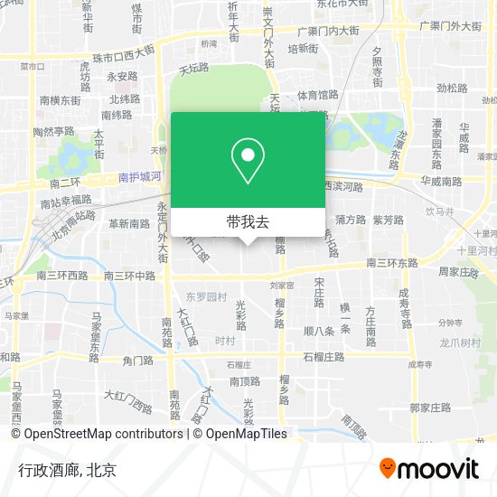 行政酒廊地图