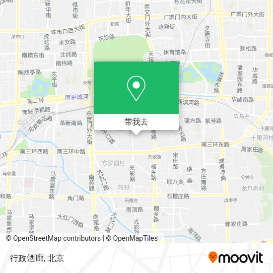 行政酒廊地图
