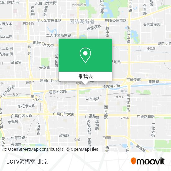 CCTV演播室地图