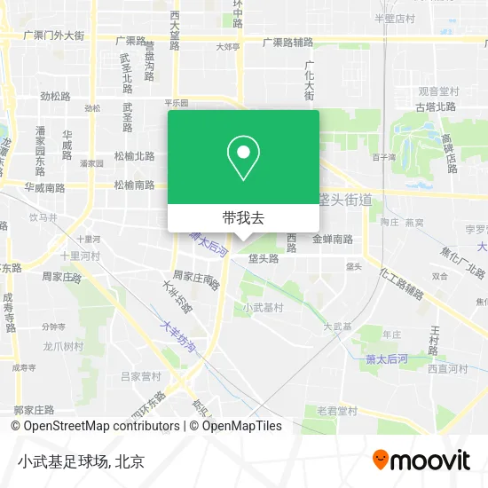 小武基足球场地图