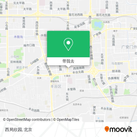 西局欣园地图