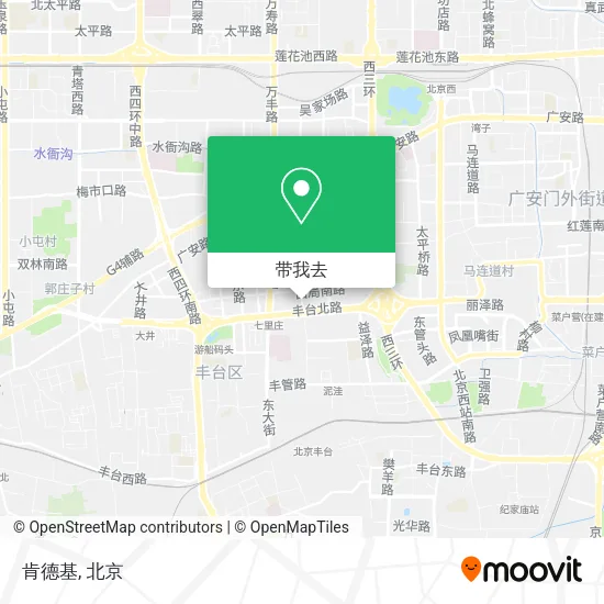 肯德基地图