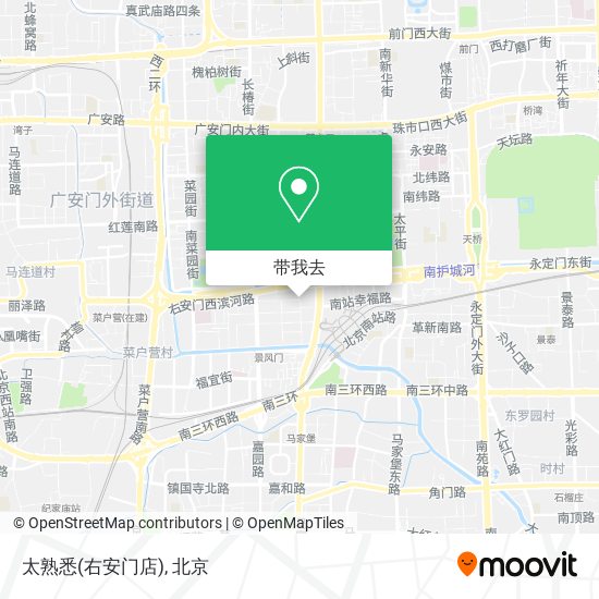 太熟悉(右安门店)地图