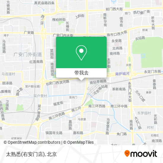 太熟悉(右安门店)地图