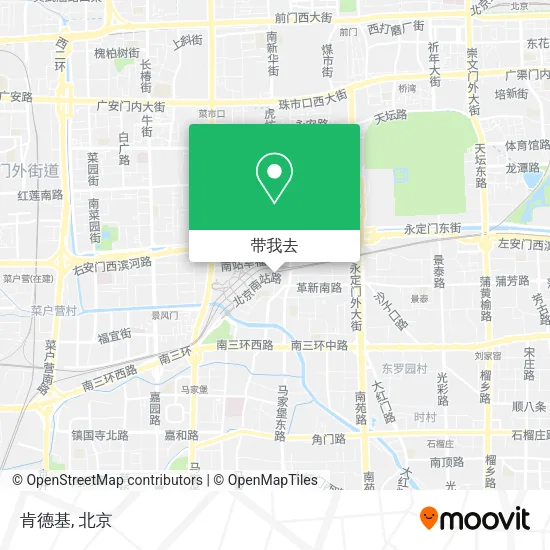 肯德基地图