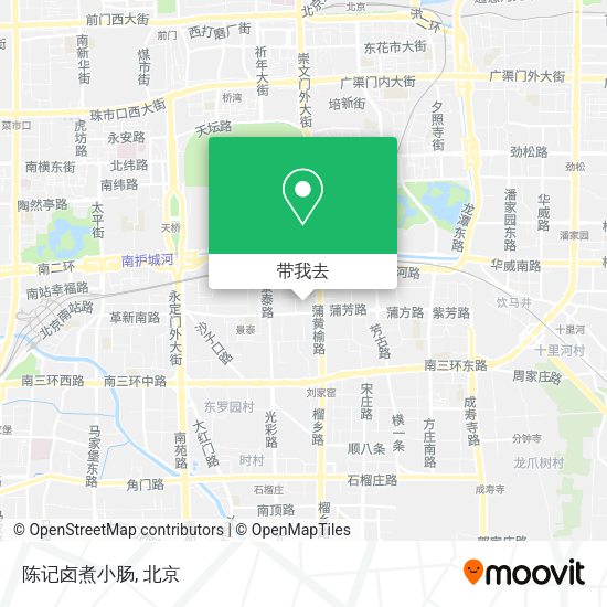 陈记卤煮小肠地图