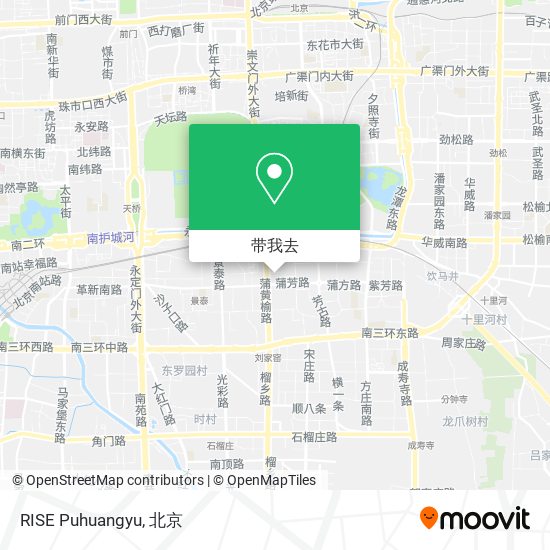 RISE Puhuangyu地图