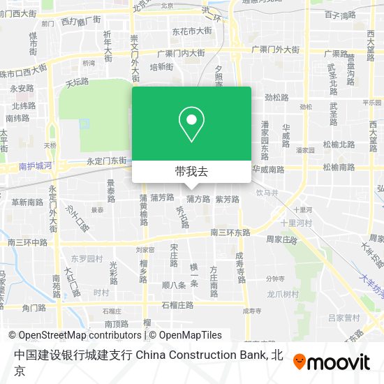 中国建设银行城建支行 China Construction Bank地图