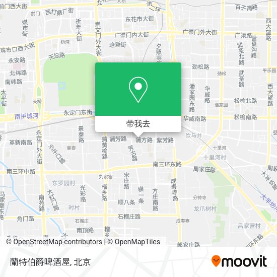蘭特伯爵啤酒屋地图