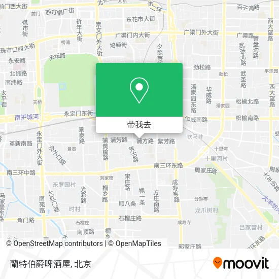 蘭特伯爵啤酒屋地图