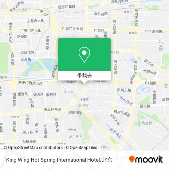 King Wing Hot Spring International Hotel地图