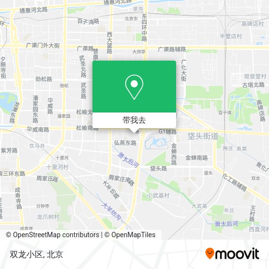 双龙小区地图