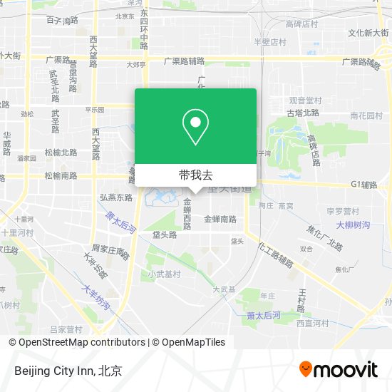 Beijing City Inn地图