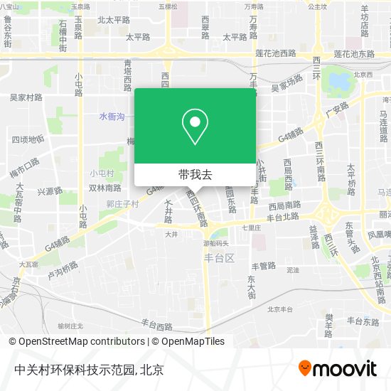 中关村环保科技示范园地图