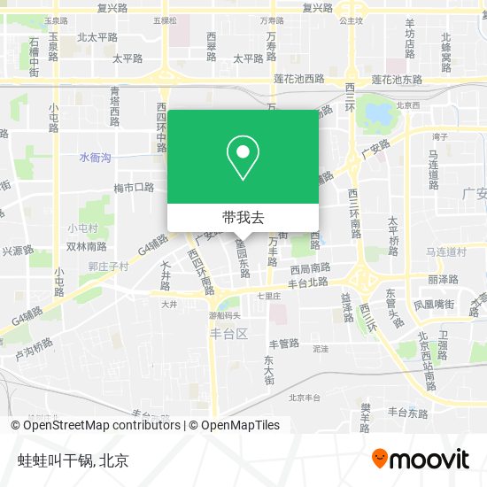 蛙蛙叫干锅地图