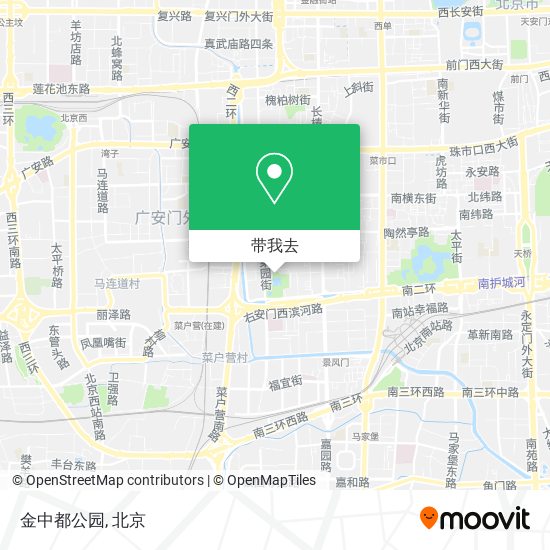 金中都公园地图