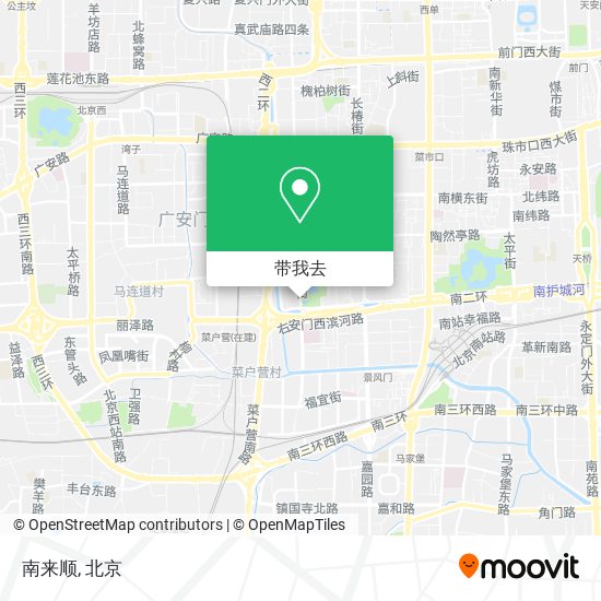 南来顺地图