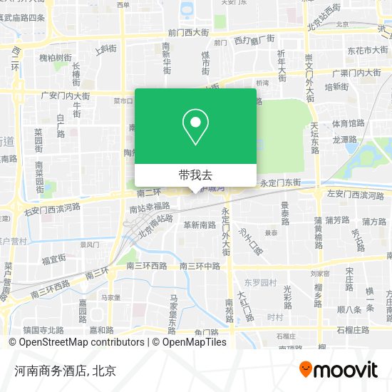 河南商务酒店地图