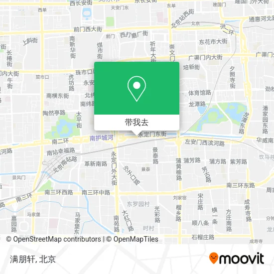满朋轩地图