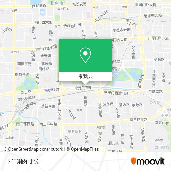 南门涮肉地图