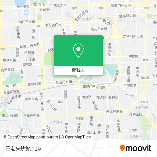 王老头炒货地图